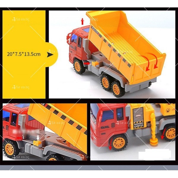 Комплект от детски, мини превозни средства - WJ54 9