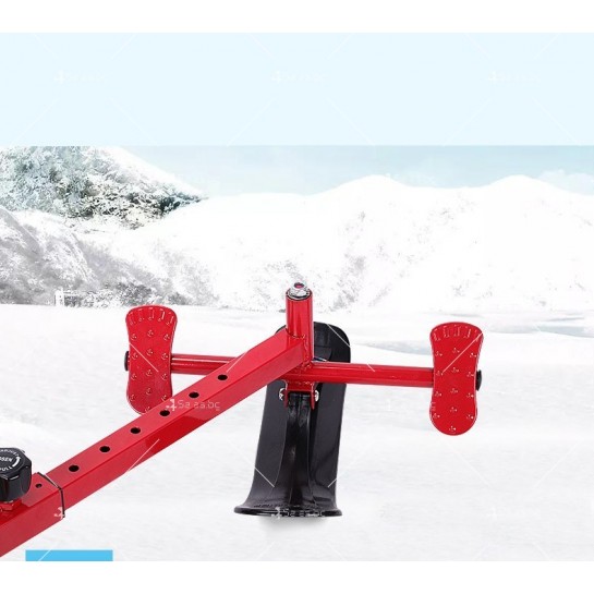 Разглобяема снежна шейна със ски и щеки, въже за теглене - XN12
