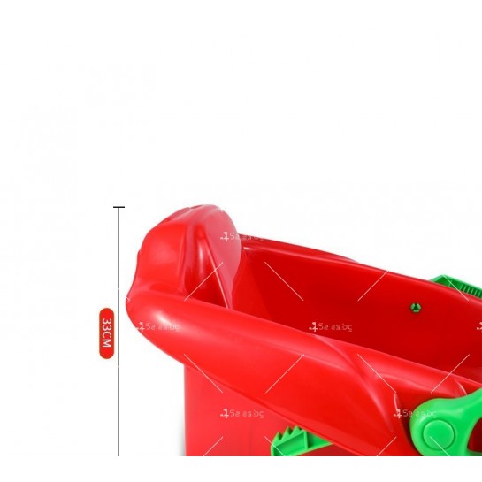 Детска пластмасова шейна, тип лодка с кормило и два броя ски - XN13