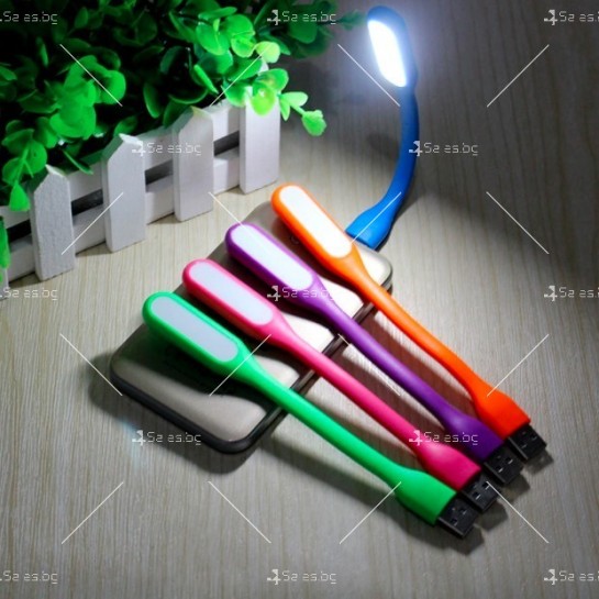 Портативна LED лампа с USB захранване, 5 V напрежение TV989