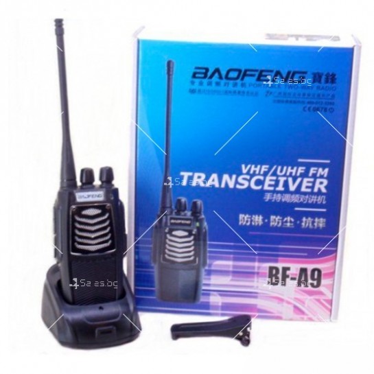 Мобилна радиостанция Baofeng A9 с 16 фиксирани канала и обхват до 8 км. BF-A9