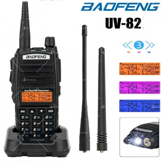 Професионална двубандова радиостанция Baofeng BF UV-82