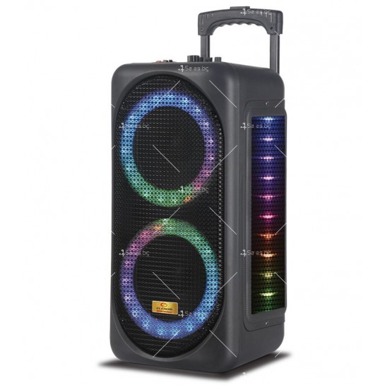 Портативен музикален плейър с LED светлини EK-X828