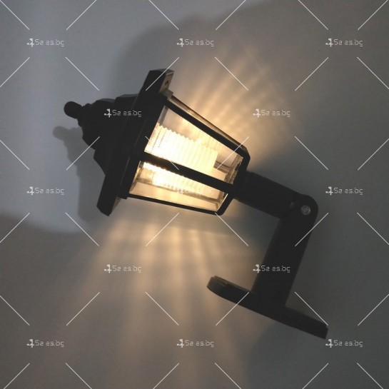 LED соларна стенна лампа H LED47