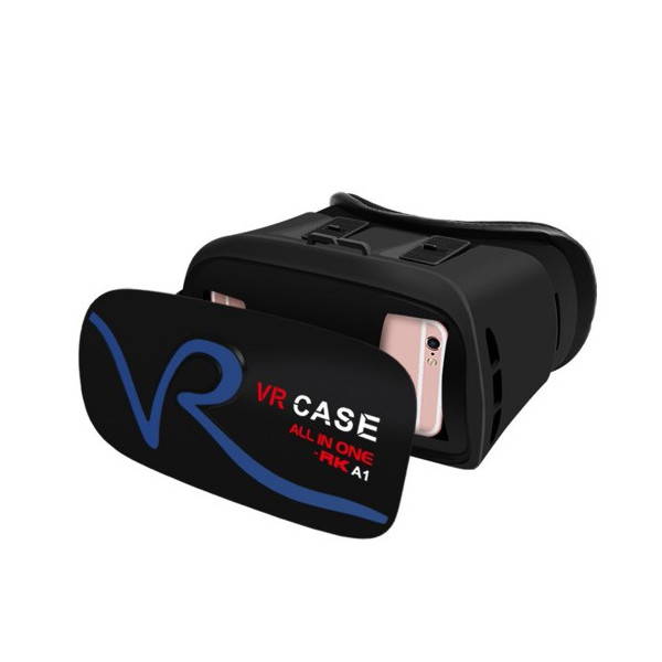 3D Очила за мобилни – VR CASE RK-A1, с бутони за управление и мишка 2