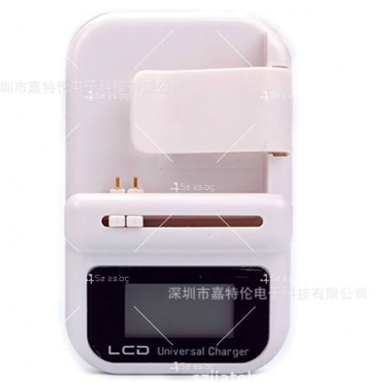 Портативно LCD зарядно за зареждане на батерия, USB, 220V, 300mA, CA9B