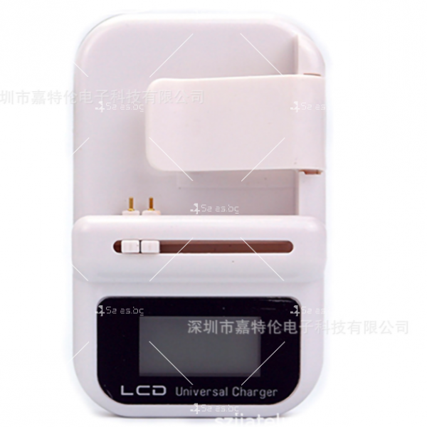 Портативно LCD зарядно за зареждане на батерия, USB, 220V, 300mA, CA9B 2