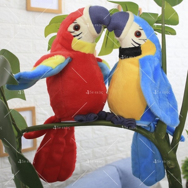 Реджи говорещия папагал с махащи крила - WJ36 9