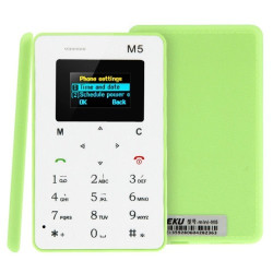AEKU M5 ултра тънък мобилен телефон с цветен дисплей 5