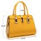 Луксозна лачена дамска чанта, имитираща крокодилски десен BAG43 9