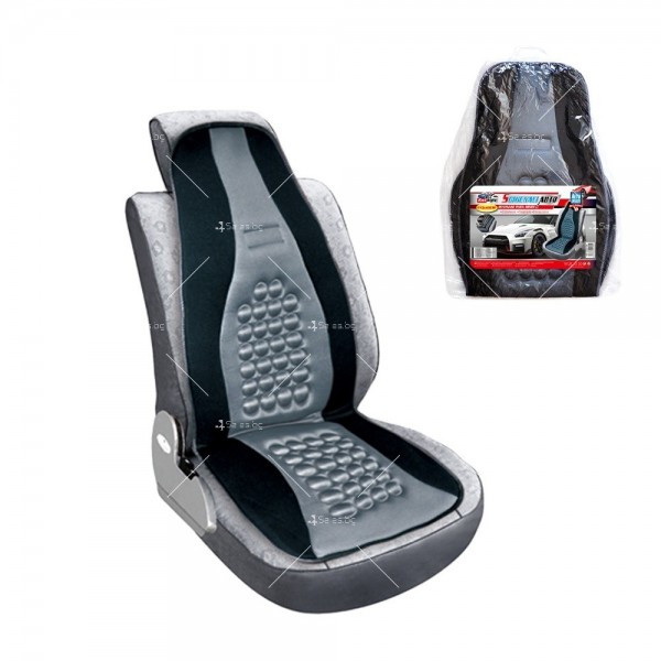 Еластична, регулируема възглавница за седалка на кола с масажен ефект, CAR SEAT 1 2