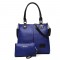 Комплект ежедневна кожена чанта + малка чантичка BAG75 3