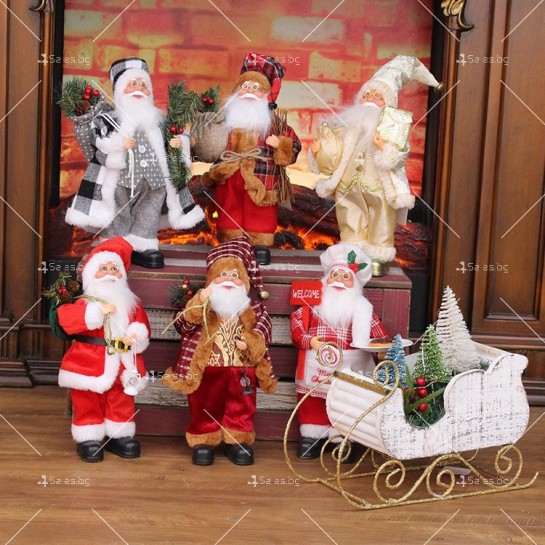 Фигурка Дядо Коледа в традиционно облекло, 30 см. SD28