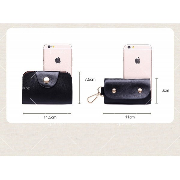 Комплект от 2 бр. дамски чанти в различен размер и 3 бр. портмонета  BAG6