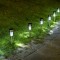 Градински светлини от неръждаема стомана 10 броя H LED43 3