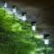 Градински светлини от неръждаема стомана 10 броя H LED43 4