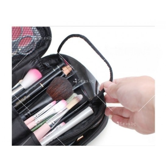 Водоустойчива двуслойна чанта за гримове и козметика HZS437