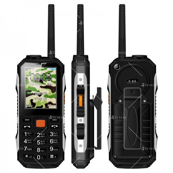 GSM с антена, копчета и две SIM карти  - C9000 5