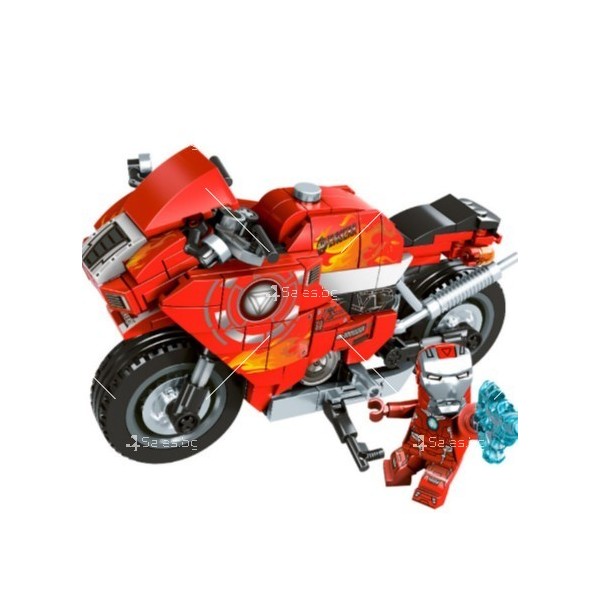 Детска пластмасова играчка, Мотор с фигурка 2