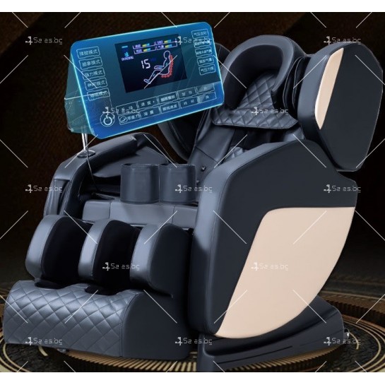Масажен стол с екран, Различни степени за масаж, Bluetooth функция - MUSIHI 2021