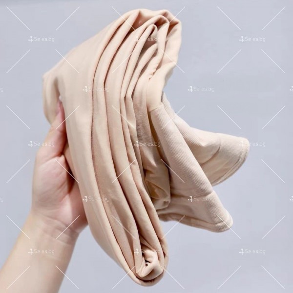 Еластичен дамски чорапогащник с ефект голи крака NY47 5