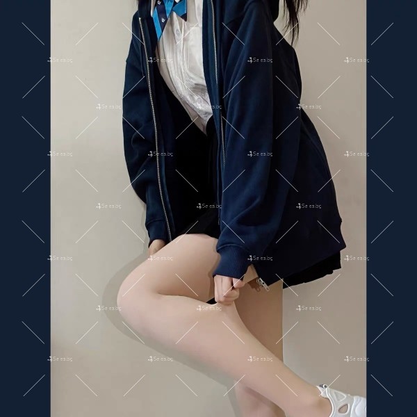 Супер еластичен дамски чорапогащник с подплатено дъно в телесен цвят NY46 7
