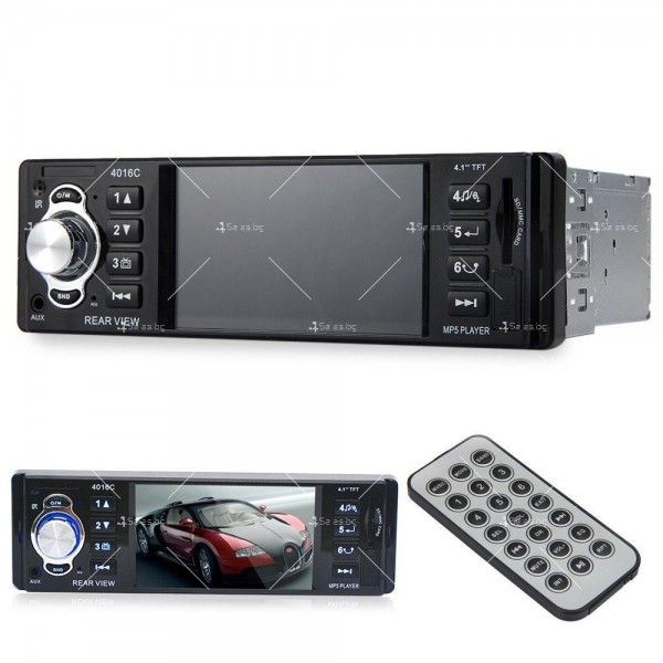 Плейър MP5 за кола 4,1 инча, Bluetooth, MP3, вход за задна камера AUTO RADIO-9