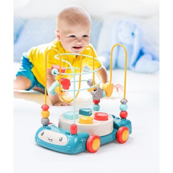 Интерактивна играчка за бебета с лабиринт - WJ88 1