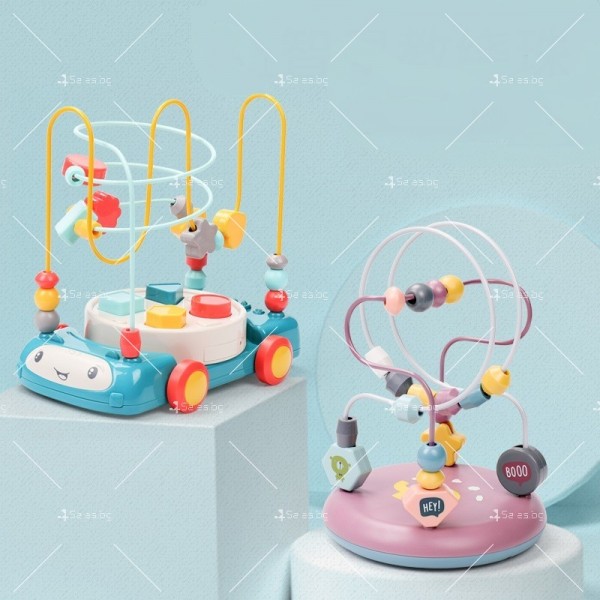 Интерактивна играчка за бебета с лабиринт - WJ88 8