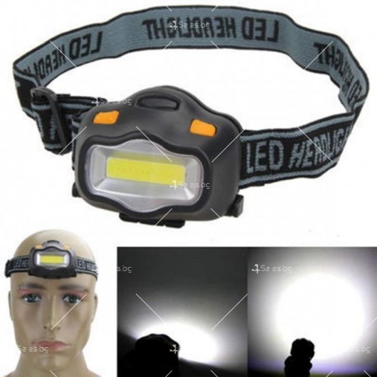 LED фенер с челник за глава FL105B