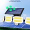 ЛЕД Диодна соларна лампа за стенен монтаж - H LED64 4