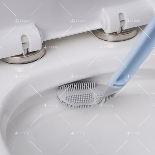Силиконова четка за ефективно почистване на тоалетна TV553