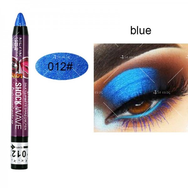 Молив 2 в 1 сенски за очи и червило за устно в избор от 36 цвята- HZS301 11