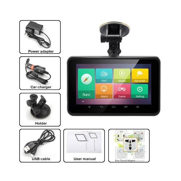 DVR за автомобил 2000 mAh батерия 30 кадъра в секунда -6Mpx