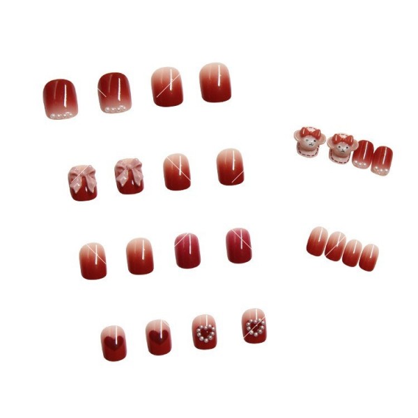 Изкуствени нокти в комплект с разнообразни цветове - ZJY177 13