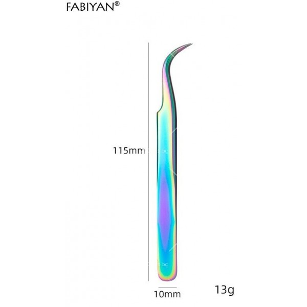 Пинсета за поставяне, премахване или вземане на мигли - ZJY213 8