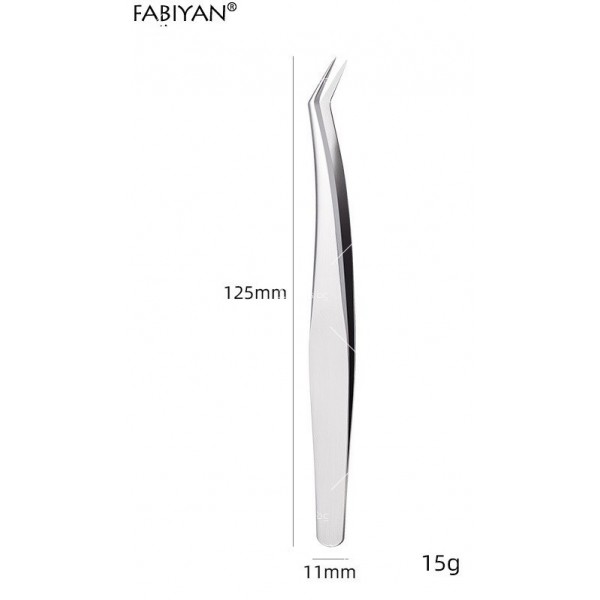 Пинсета за поставяне, премахване или вземане на мигли - ZJY213 9