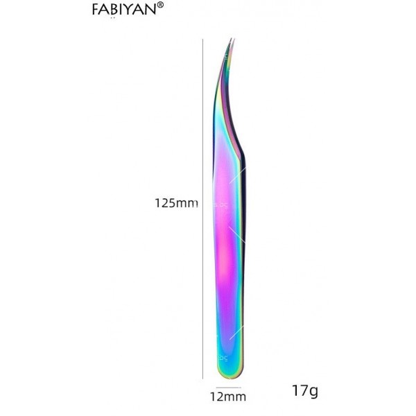 Пинсета за поставяне, премахване или вземане на мигли - ZJY213 12