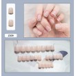 Изкуствени нокти с красив дизайн, комплект от 24 броя - ZJY168 9