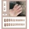 Изкуствени нокти с красив дизайн, комплект от 24 броя - ZJY168 12