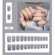 Изкуствени нокти с красив дизайн, комплект от 24 броя - ZJY168 14