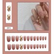 Изкуствени нокти с красив дизайн, комплект от 24 броя - ZJY168 15