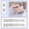 Изкуствени нокти с красив дизайн, комплект от 24 броя - ZJY168 18