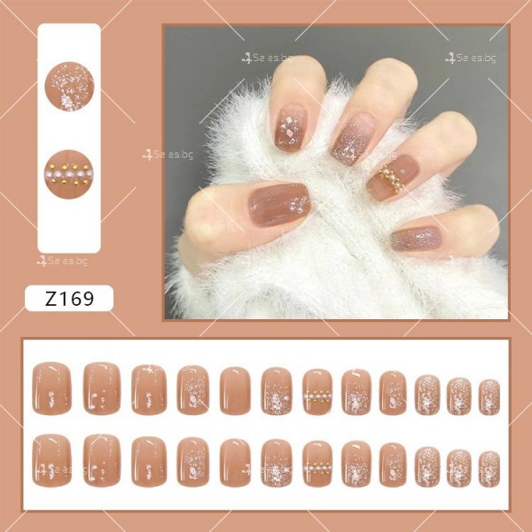 Изкуствени нокти в няколко модела, комплект от 24 броя - ZJY164 33