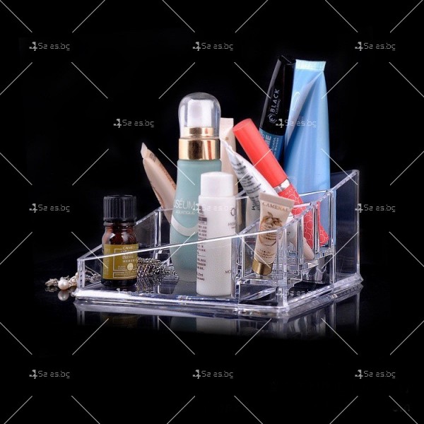 Прозрачен органайзер за козметични продукти и аксесоари - HZH2 1