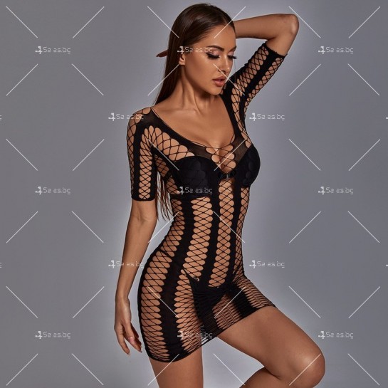 Дамска рокля с еротичен дизайн на мрежа - NY168