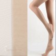 Ултра фини дамски копринени чорапогащи с висока издръжливост NY147 4