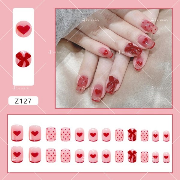 Изкуствени нокти, 24 броя в комплект - ZJY160 9