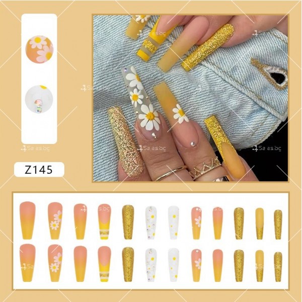 Изкуствени нокти, 24 броя в комплект - ZJY160 36