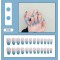 Дълготрайни изкуствени нокти от 24 броя - ZJY161